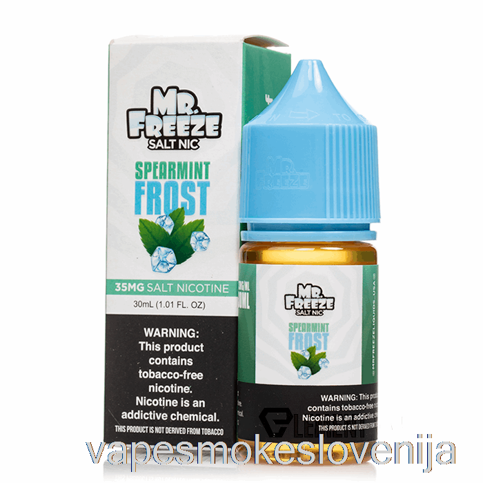 Vape Petrol Spearmint Frost - Mr Zamrzovalne Soli - 30 Ml 35 Mg
